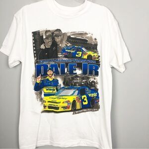 CHASE AUTHENTICS | Dale Earnhardt Jr 2010 NASCAR Tee Double Sided Unisex Size M